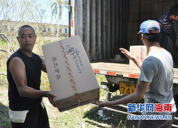 春光食品向重災(zāi)區(qū)捐贈(zèng)物資